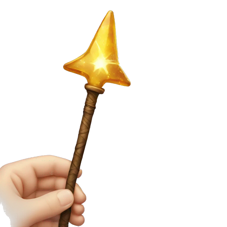 wand and magic emoji