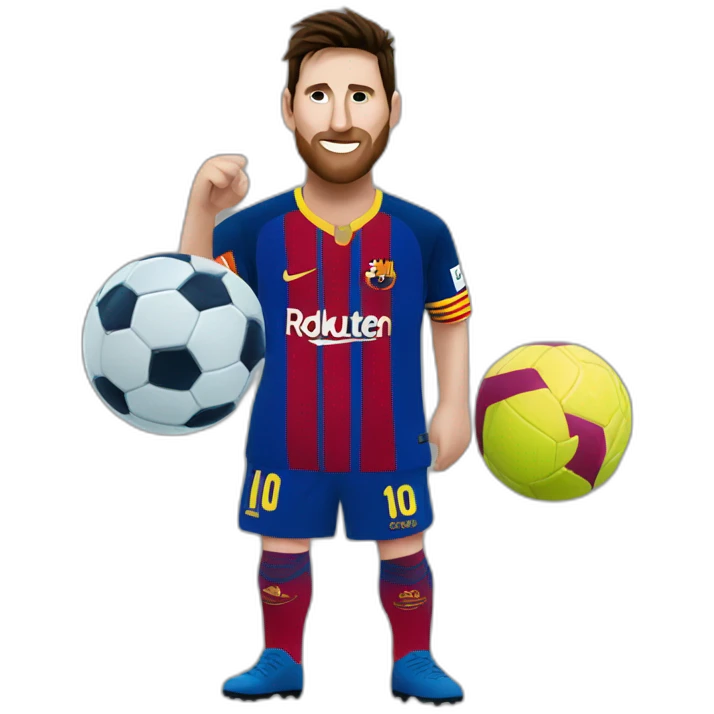 messi tomando mates emoji