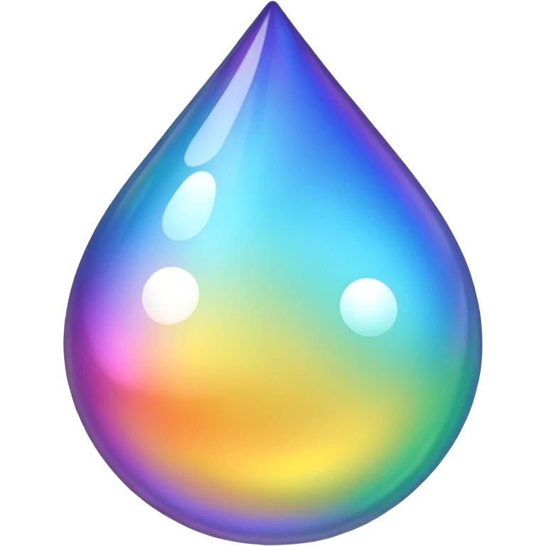 Oil droplet emoji