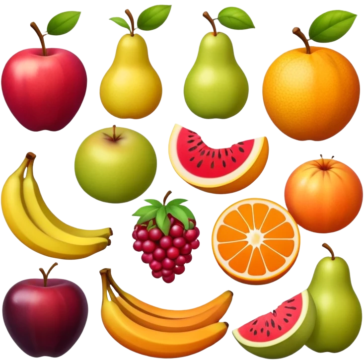 Fruits emoji