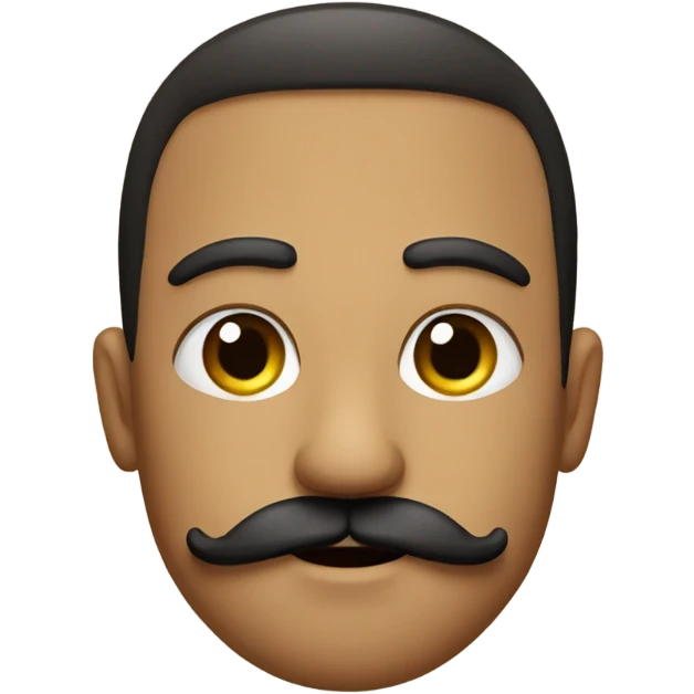 brothers with mustaches and attitude emoji