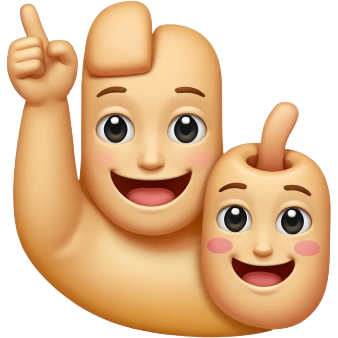 Two thumbs upside down emoji