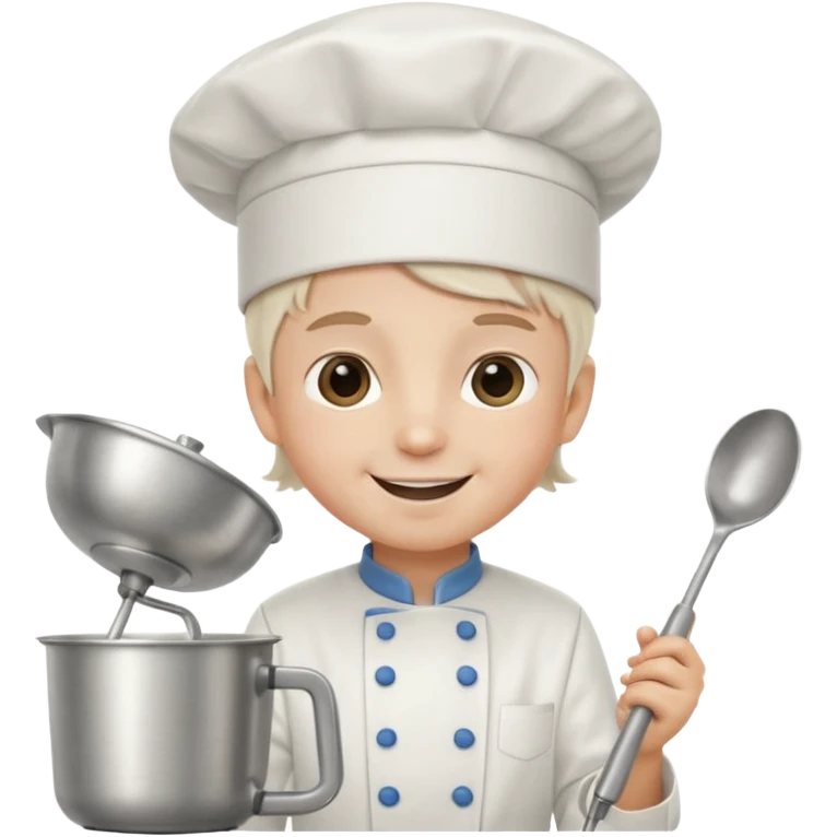 Kid chef – oversized hat, mixer




 emoji