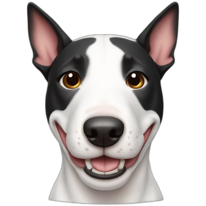 bull terrier emoji