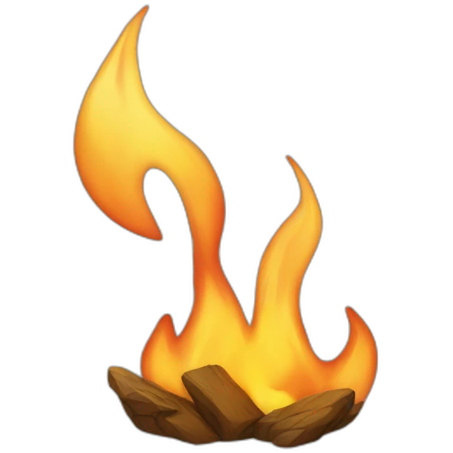 Estomac en feu emoji