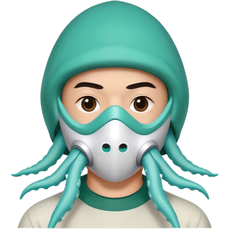 Squid game Korean man emoji