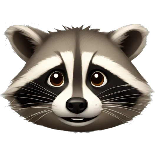 raccoon  emoji