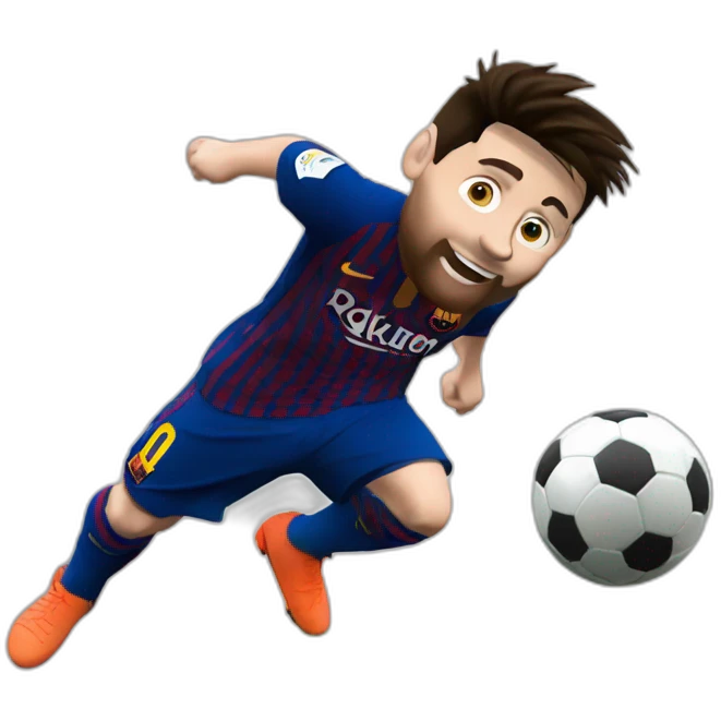 Lionel Messi goal emoji