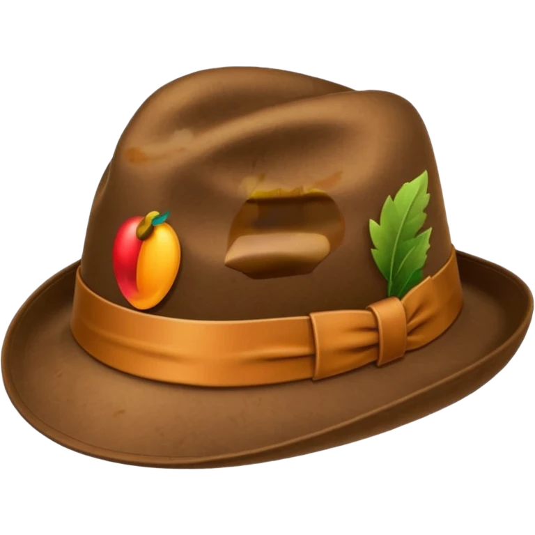 a hat  emoji