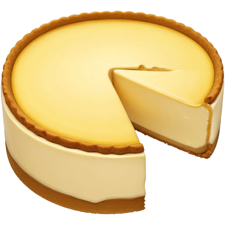 yellow cheesecake emoji