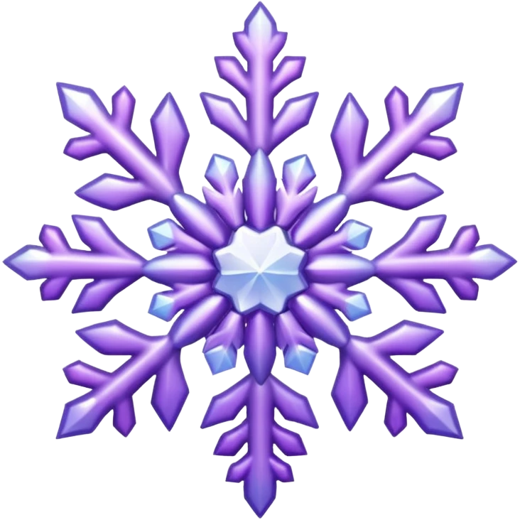 Shiny whitish nebulae sparkly glittery shiny Pastel violet lavender lilac gradients snowflake  emoji