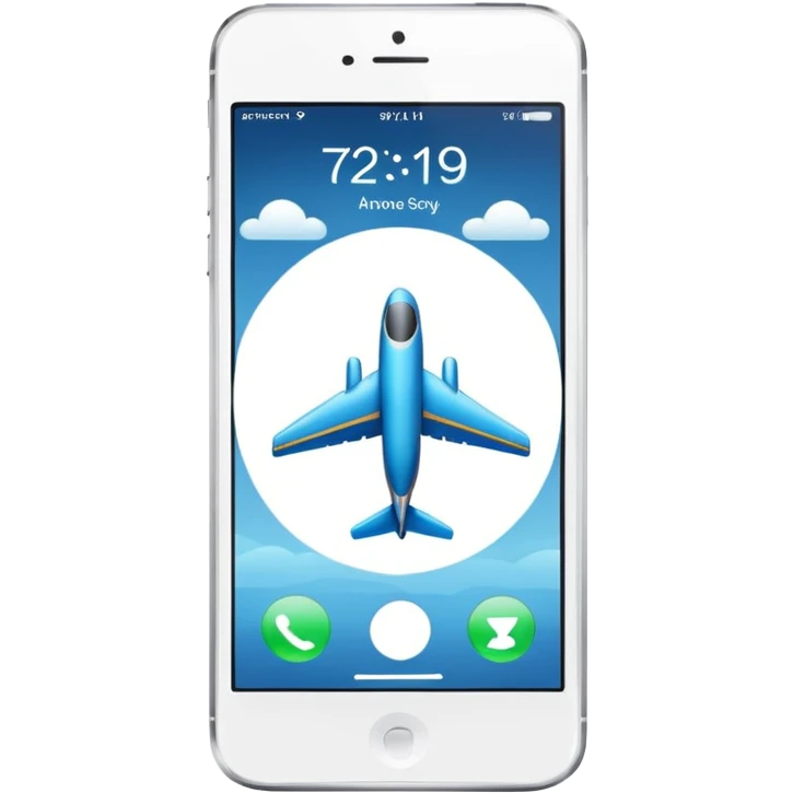 Aeroplane Mode for iPhone  emoji