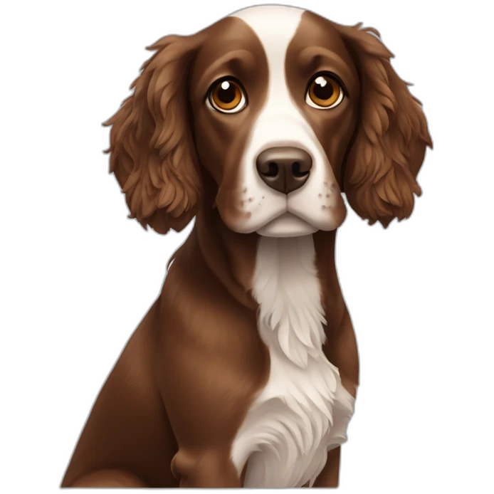 Spaniel brown emoji