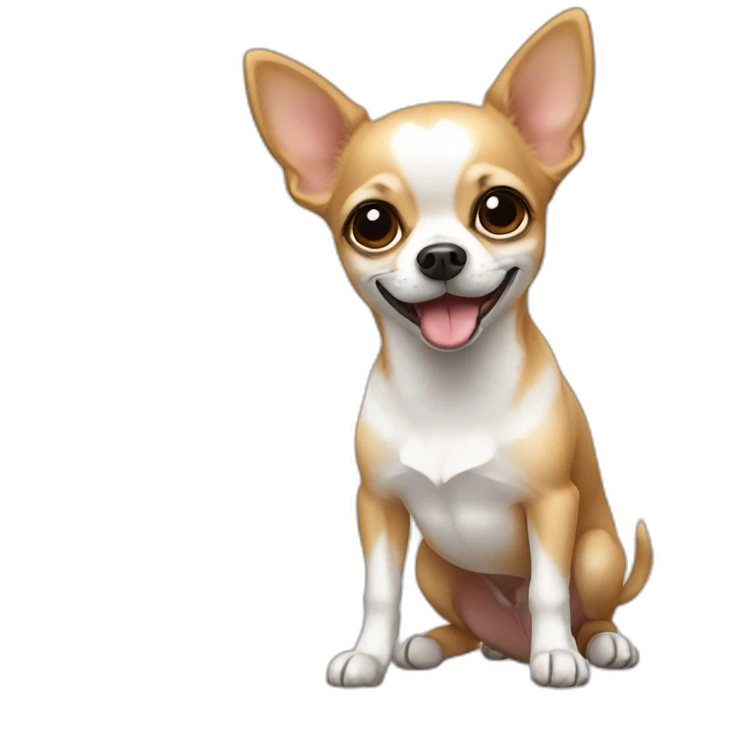 Cute chihuahua emoji