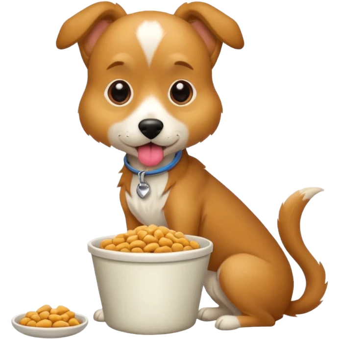 Dog, diet emoji