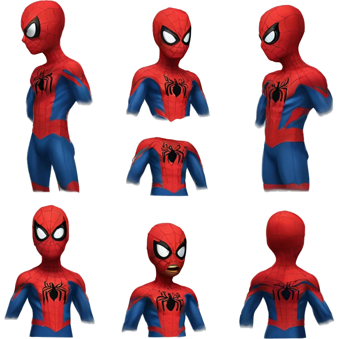 Spiderman copyable emoji