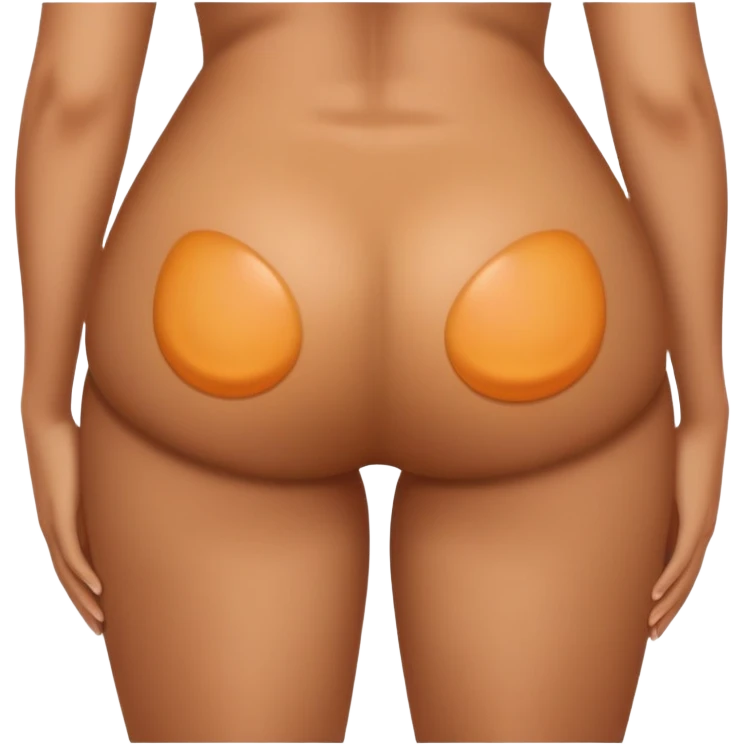 Big  butt emoji