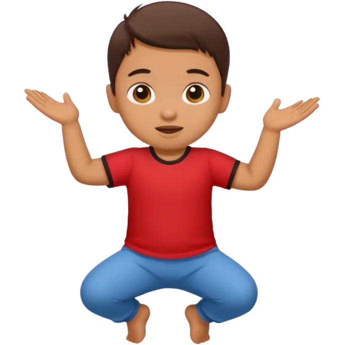 Somebody doing to baby boo dance emoji