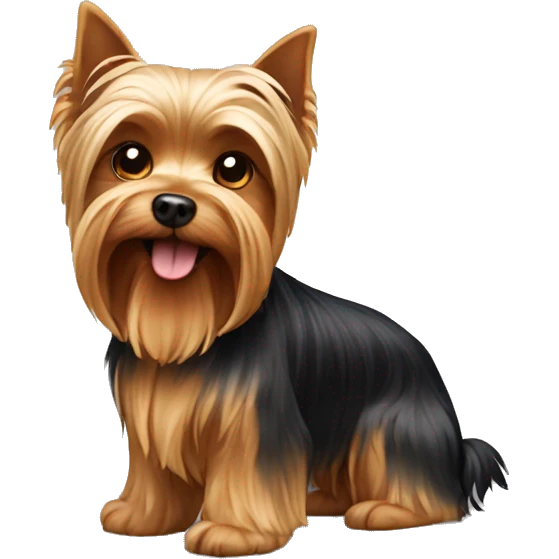 Yorkshire terrier dog emoji