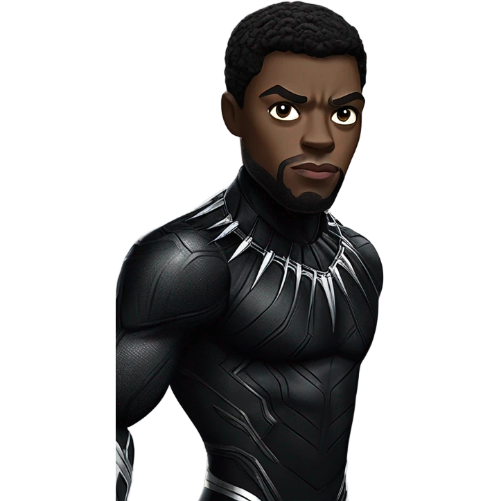 Black Panther Chadwick Boseman emoji