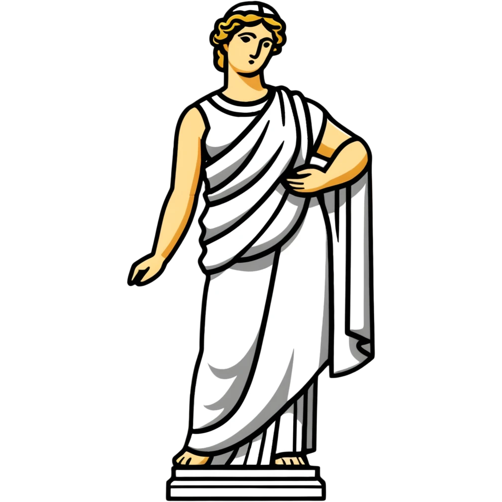 female greek statue emoji