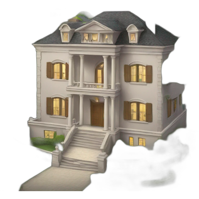 mansion emoji