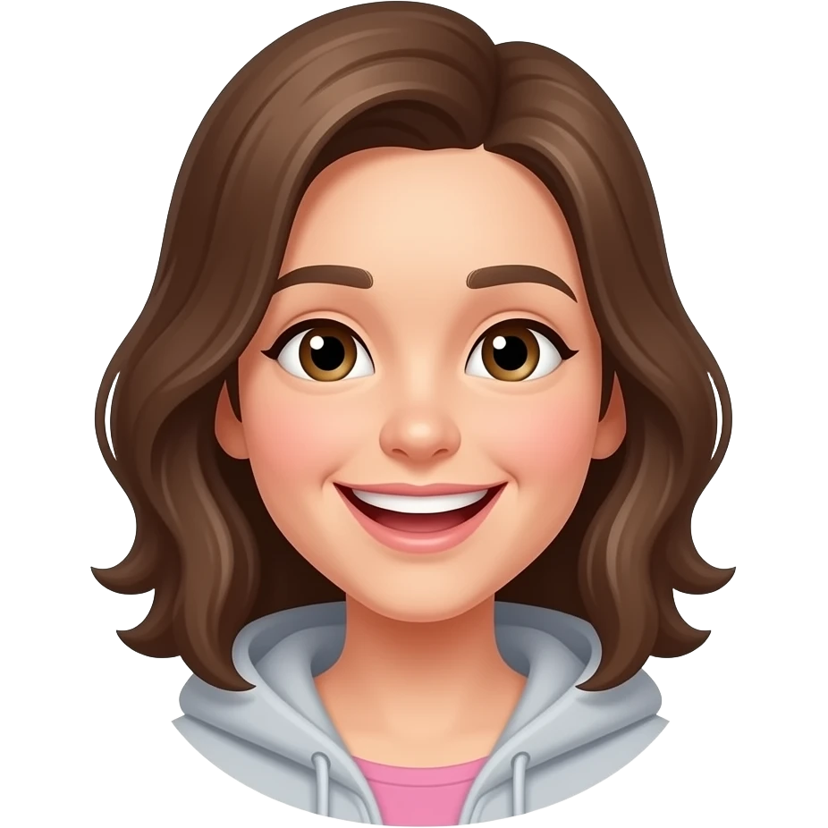 Laugh and funny emoji