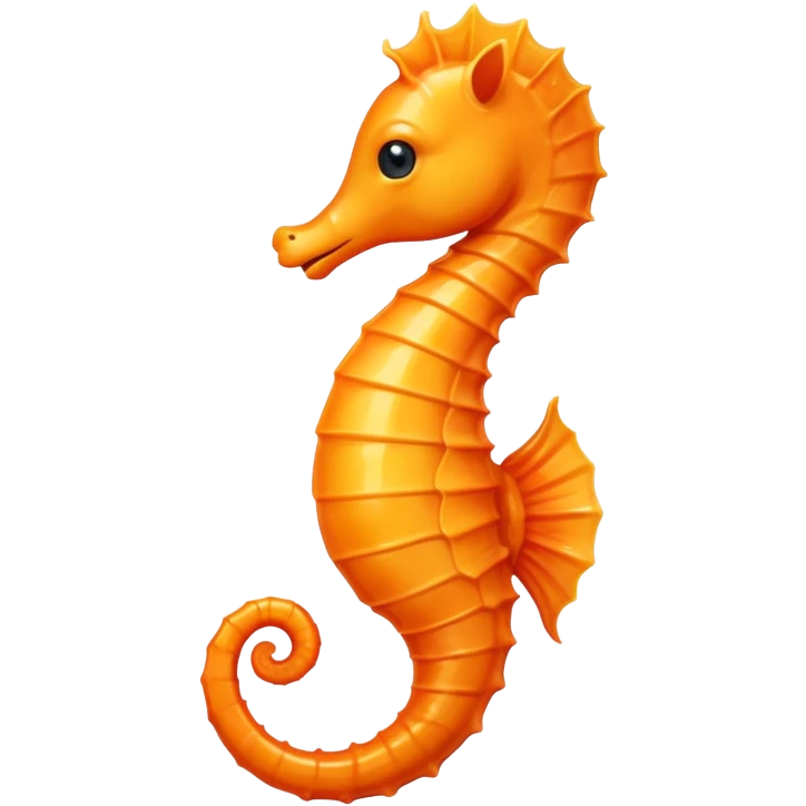 Смайлик с морским конем emoji