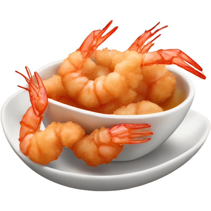Fried shrimp cocktail  emoji