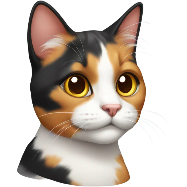 Calico cat  emoji