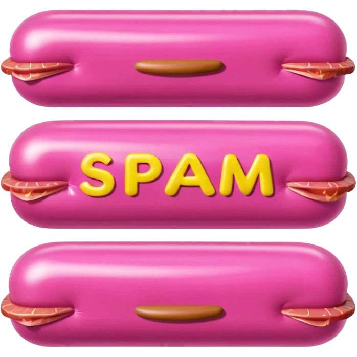  SPAM meat jeff koons style inflatable sculpture  emoji