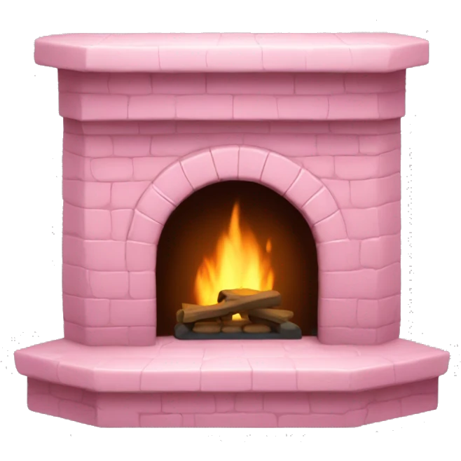 Winter Pink FirePlace emoji