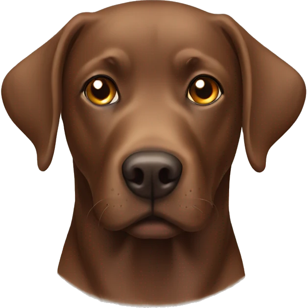 Brown Labrador Dog emoji