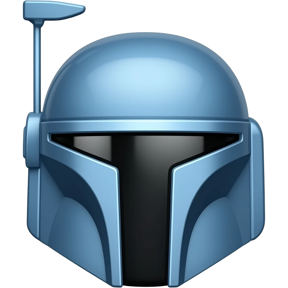 Джанго фетт в синем emoji