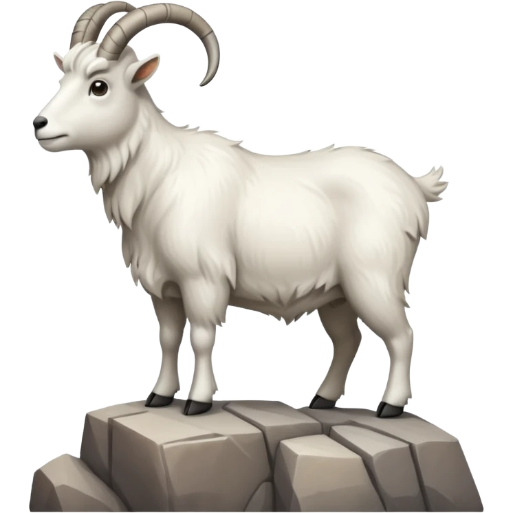 capra mountain goat emoji with security context emoji
