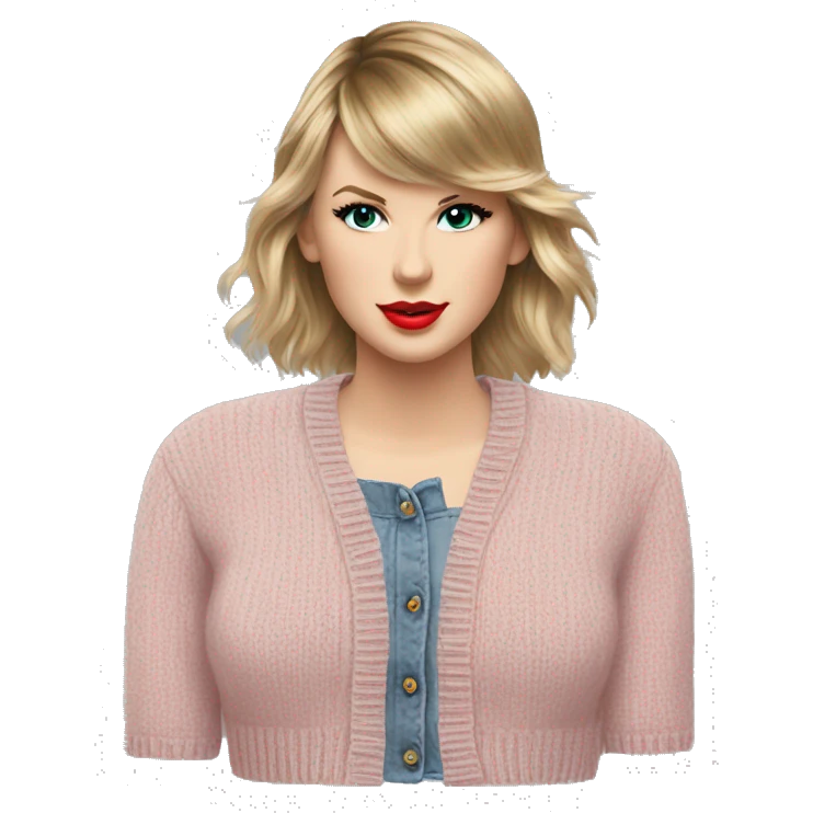 taylor swift cardigan emoji