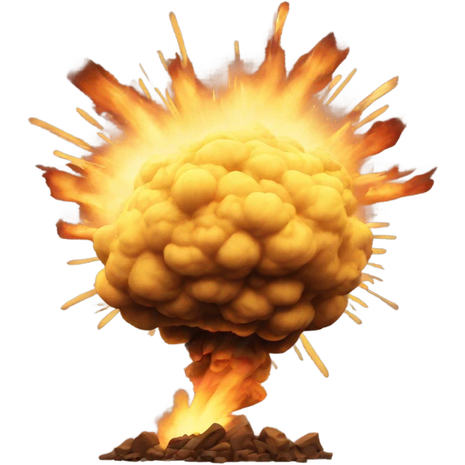 something exploding emoji