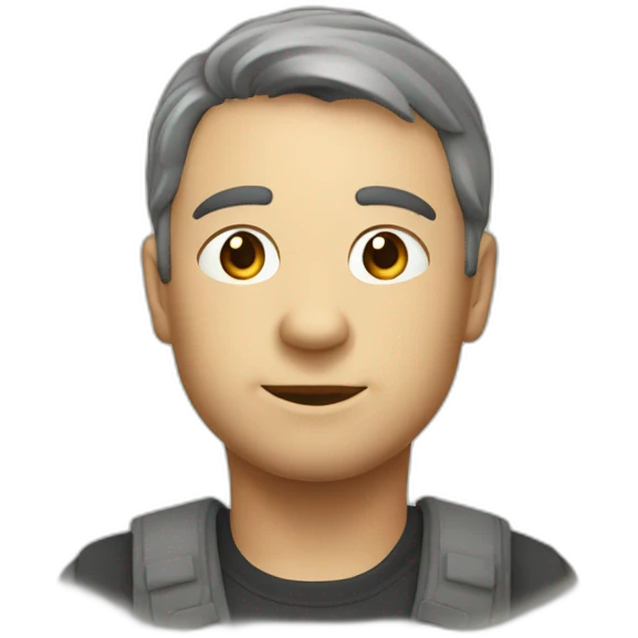 un genoux au sol emoji
