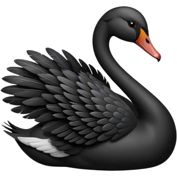 Cisne negro emoji