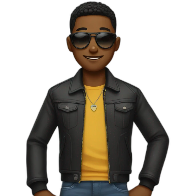 Cool boy emoji