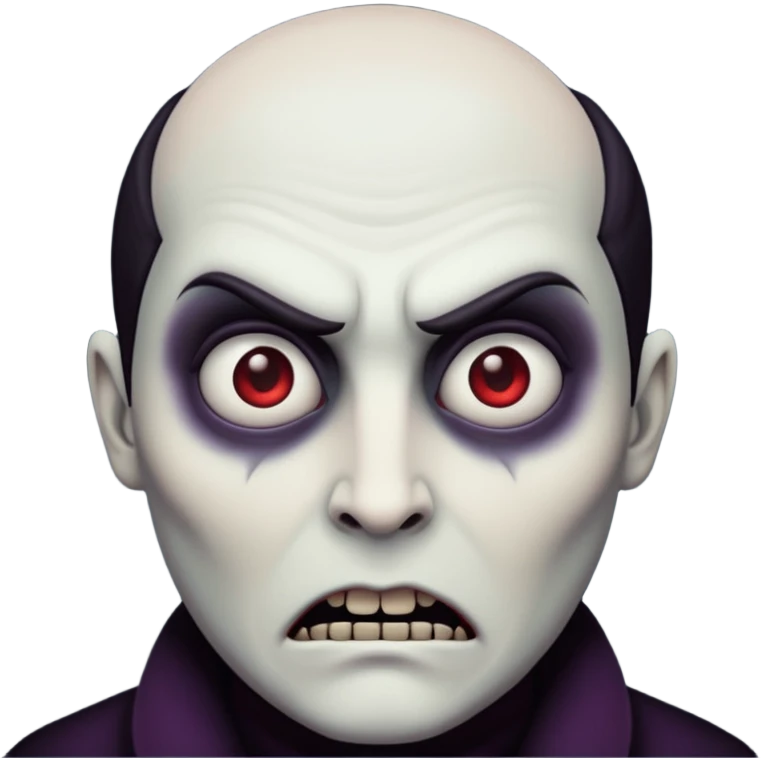 너무 무섭게 생겼어 emoji