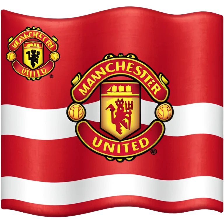 Manchester United flag emoji