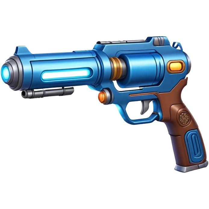Star-Lord's quad blaster gun glowing emoji