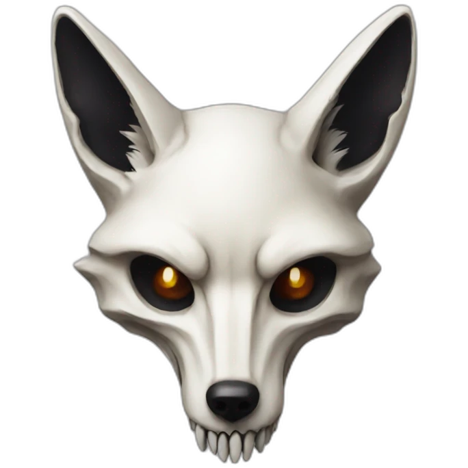 fox skull emoji