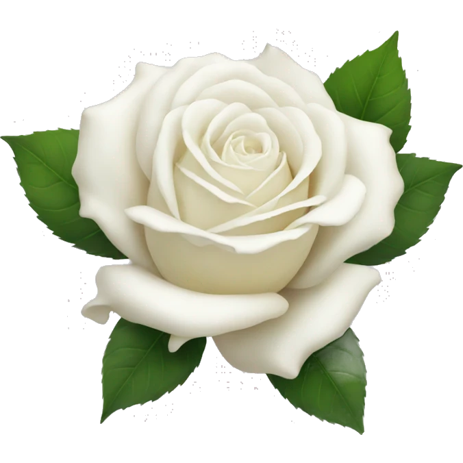 White rose emoji