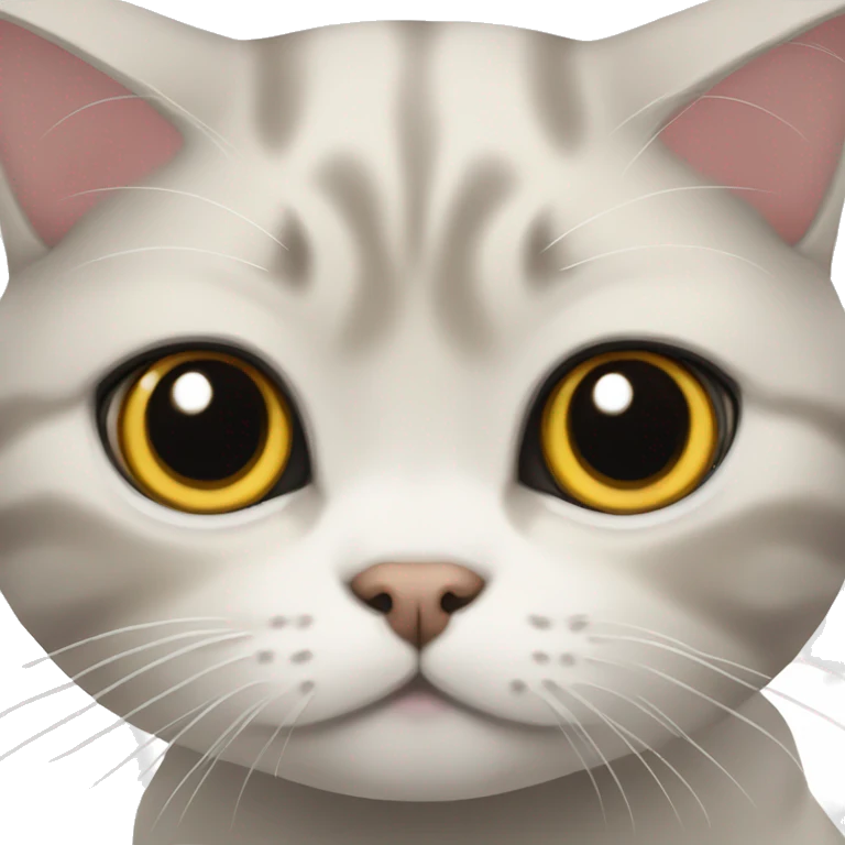 cat scottish fold emoji