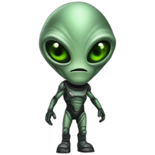 alien walk emoji