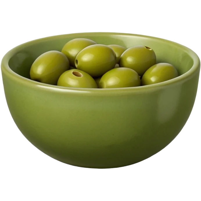 olive bowl emoji