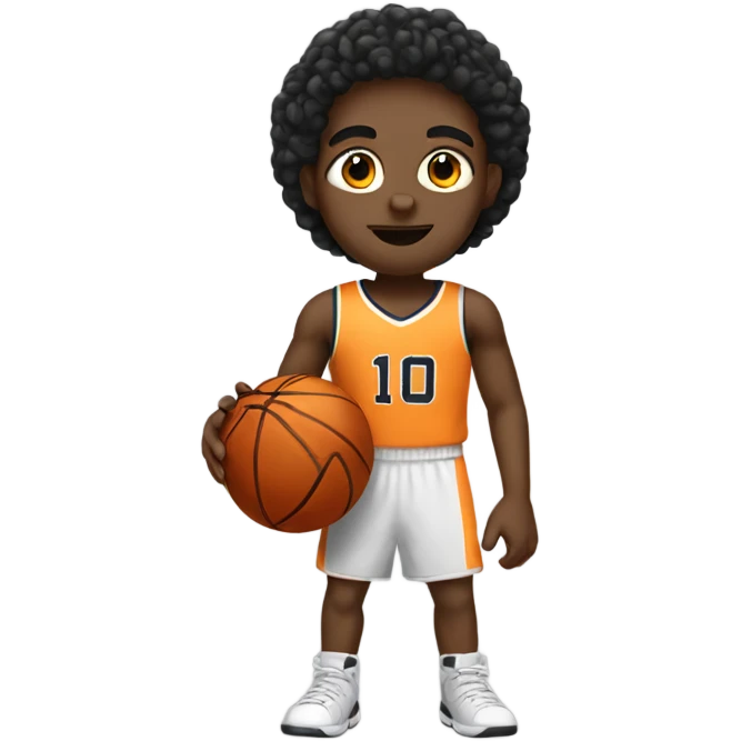 Me playing basketball emoji