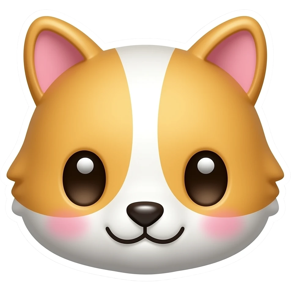 Kawaii dácalo emoji